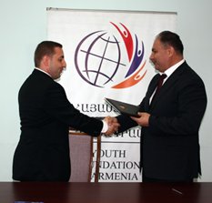 Молодежный фонд Армении подписал соглашение о сотрудничестве с Фондом развития евразийского сотрудничества