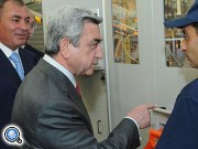 Президент Армении открыл завод PEPSI