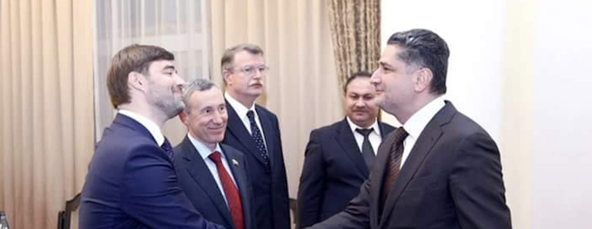 Встреча с делегацией партии ЕР с премьер министром Армении Тиграном Саркисяном