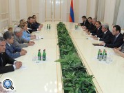 Серж Саргсян обсудил с Валентиной Матвиенко перспективы развития армяно-российского сотрудничества