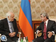 Серж Саргсян принял комиссара СЕ по правам человека Томаса Хаммарберга