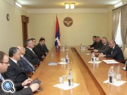 Президент Нагорного Карабаха принял делегацию Кассационного суда Армении