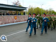 На российской военной базе в Армении готовятся к празднованию Дня Победы