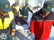 Спасателям пришлось 4 км пронести на носилках больного (Армения)