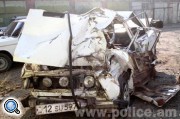 В Армении в результате ДТП скончался 20-летний юноша