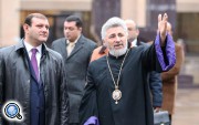 Мэр Еревана посетил новый храмовый комплекс Армянской апостольской церкви в Москве