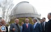 Президент Армении посетил Бюраканскую обсерваторию