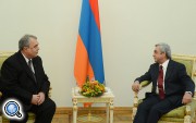 Новый посол Туркмении вручил свои верительные грамоты президенту Армении
