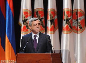 Речь Президента Республики Армения, Председателя Республиканской Партии Армении Сержа Саргсяна на 13-ом съезде РПА.