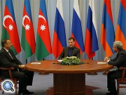 Медведев провел встречу с президентами Армении и Азербайджана