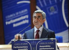 Президент Армении Серж Саргсян ответил на вопросы европарламентариев.