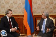 Президент Армении обсудил карабахский конфликт с новым сопредседателем МГ ОБСЕ от США