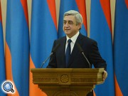 Серж Саргсян поблагодарил своих соперников, общественность и журналистов
