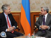 Армения всегда была решительно настроена на укрепление отношений с США - Серж Саргсян