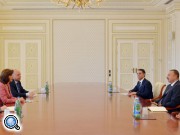 Президент Азербайджана принял министра иностранных дел Колумбии