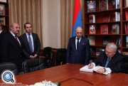 В парламенте Армении открыли библиотеку русской книги и клуб армяно-российской дружбы