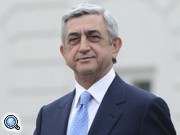Президент Армении отправился с рабочим визитом в Нагорный Карабах