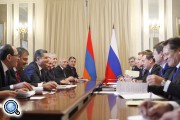 Тигран Саркисян и Дмитрий Медведев обсудили процесс вступления Армении в Таможенный союз